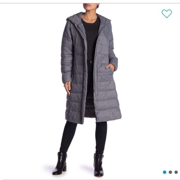 NWT Cole Haan Hooded Puffer Jacket - Picture 1 of 4